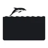 Chalkboard sticker dolphin 114