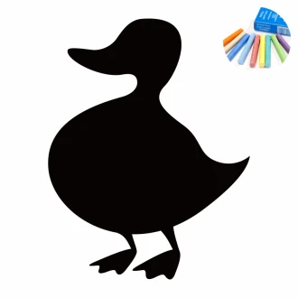 Chalkboard sticker for children duck 376