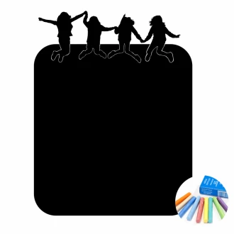 Chalkboard sticker for children characters 314