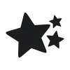 Chalkboard sticker for children set of stars 228