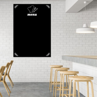 Chalk board restaurant menu 064