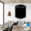 Chalkboard sticker restaurant menu 277