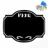 Chalkboard sticker menu 383