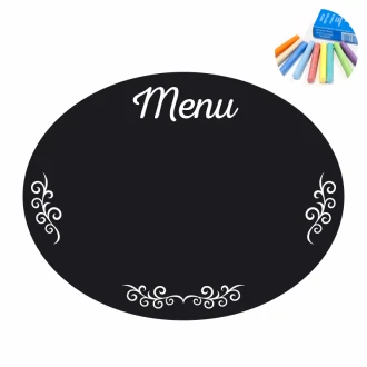 Chalkboard sticker menu 385