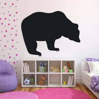 Chalkboard sticker bear 138