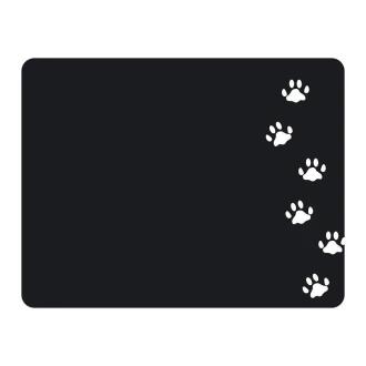 Chalkboard sticker cat tracks 120