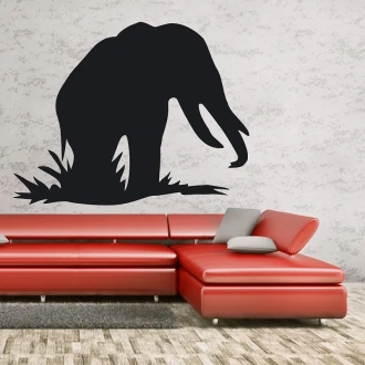 Chalkboard sticker elephant 139
