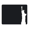 Chalkboard sticker statue of liberty 093