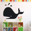 Chalkboard sticker whale 137