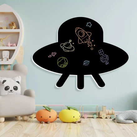 Magnetic Chalkboard UFO 414