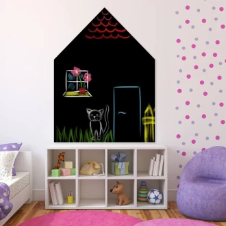 Magnetic Chalkboard For Children House 393