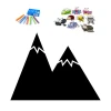 Magnetic Chalkboard Mountains 304