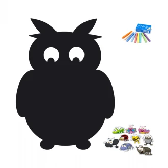 Magnetic Chalk Board For A Child Owl 064