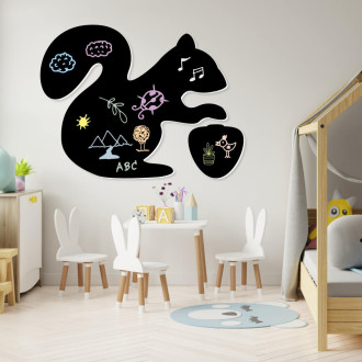 Magnetic chalk board for a child Squirrel 226