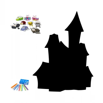 Magnetic Chalk Board For A Child\'S Room. Castle 374