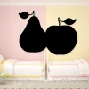 Magnetic Chalkboard Pear Apple 073