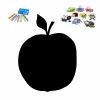 Magnetic Chalkboard Apple 026