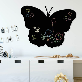 Magnetic chalk board butterfly 003