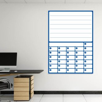 Magnetic Whiteboard Monthly Planner 372
