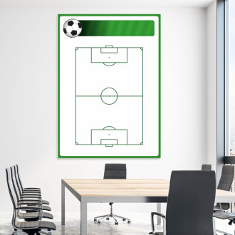 Tactical board for football pitch 398 magnetic dry erase
