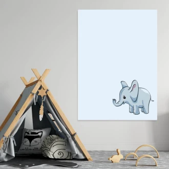 Dry Erase Magnetic Whiteboard For Children, Elephant 448