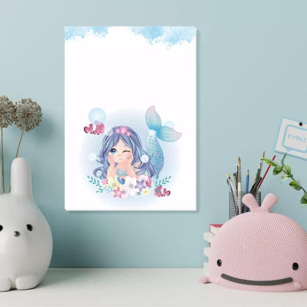 Magnetic Dry-Erase Board for Kids Happy Mermaid 603