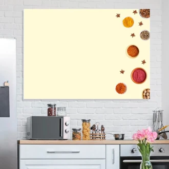 Dry Erase Magnetic Whiteboard For The Kitchen Spices 542