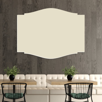 Dry-Erase Magnetic Whiteboard For Restaurants Frame 124