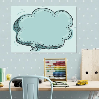 Dry-Erase Magnetic Whiteboard Bubble 451