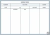 Magnetic Whiteboard Lean Kanban Table 106