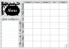 Dry-Erase Magnetic Whiteboard Menu 432