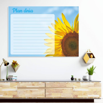 Dry erase magnetic board daily planner 354
