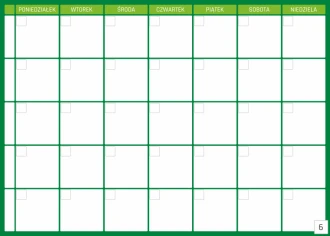 Magnetic Dry-Erase Board Week Planner 341