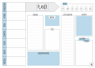 Dry-Erase Magnetic Whiteboard Weekly Planner 412