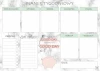 Dry-Erase Magnetic Whiteboard Weekly Planner 414