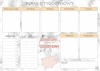 Dry-Erase Magnetic Whiteboard Weekly Planner 414