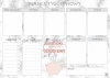 Dry-Erase Magnetic Whiteboard Weekly Planner 414