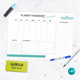 Dry-Erase Magnetic Whiteboard Monthly Planner 473