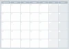 Dry-Erase Magnetic Whiteboard Weekly Planner 513