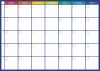 Magnetic Whiteboard planner Dry-Wired Weekly 399