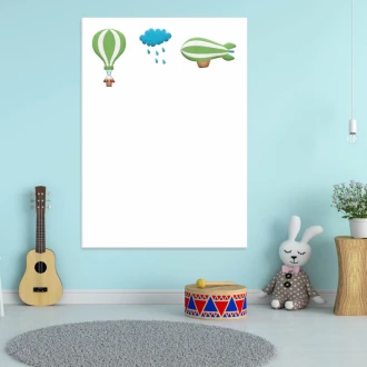 Dry-Erase Board For Children, Balloon Cloud Airship 464