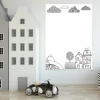 Dry-Erase Board For Children, Houses 494