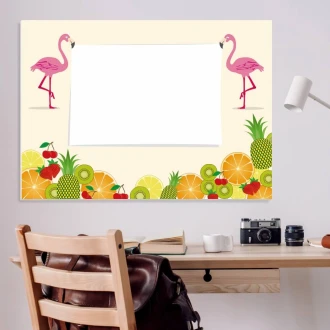 Dry-Erase Board Flamingos 402