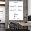 Dry-Erase Board Safety Cross 126