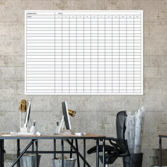 Lean Whiteboard Diagram Gantt Diagram Annual Ganttas Per Month 075