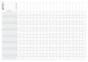 Dry-Erase Board Skill Matrix Lean 136