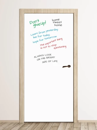 Whiteboard For Doors In Different Colours