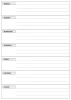 Dry-Erase Board Weekly Planner 018 English Version