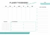 Dry-Erase Board Monthly Planner 473