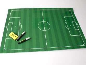 Football Tactical Dry-Erase Board Football Pitch 322